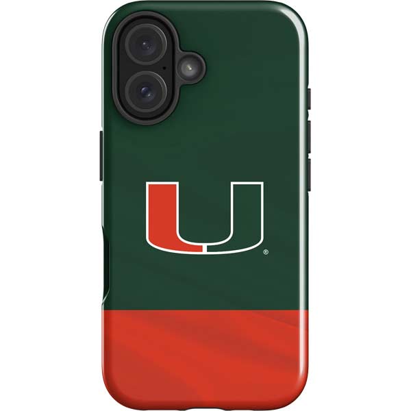 University of Miami Hurricanes Flag iPhone 17 Impact Case