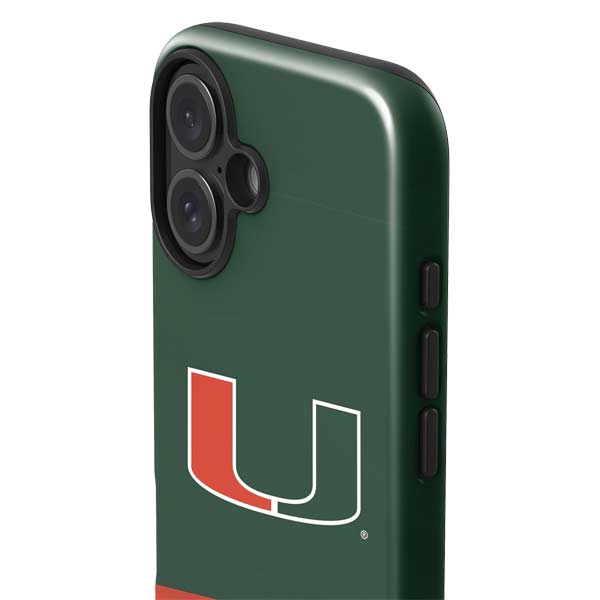 University of Miami Hurricanes Flag iPhone 17 Impact Case