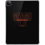 University of Miami Hurricanes iPad Pro 11in (2024) Clear Case