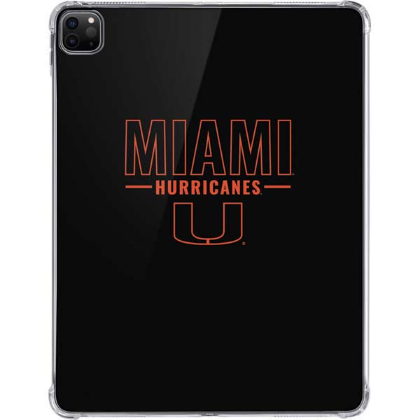 University of Miami Hurricanes iPad Pro 11in (2024) Clear Case