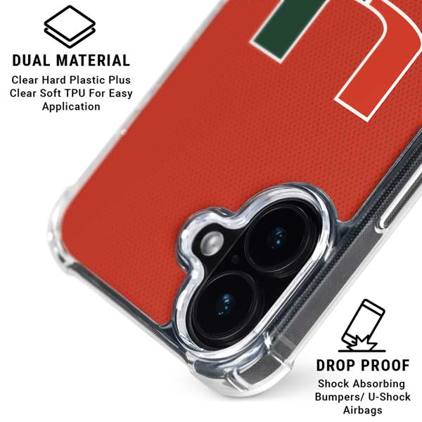 University of Miami Hurricanes Jersey iPhone 17 MagSafe Case