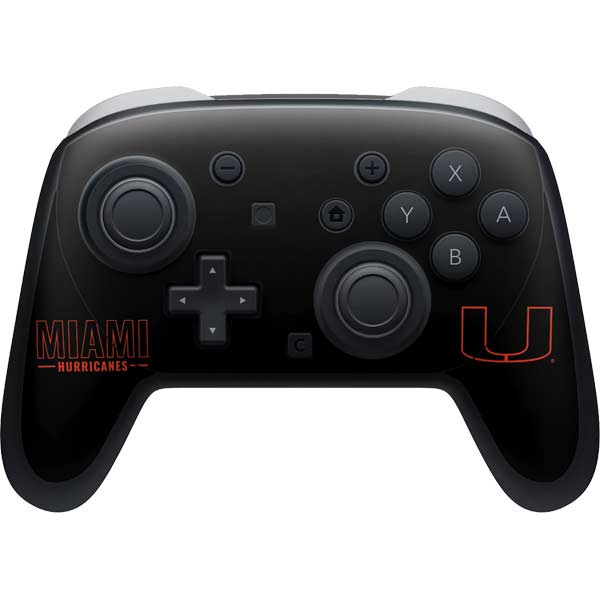 University of Miami Hurricanes Nintendo Switch 2 (2025) Pro Controller Skin