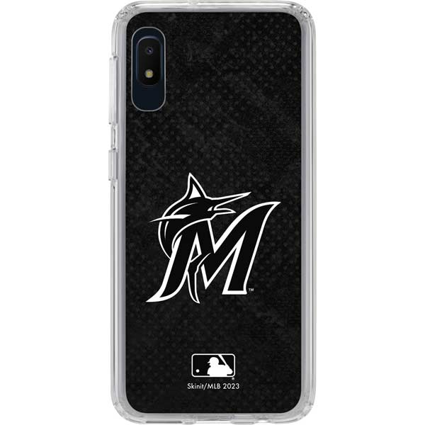 MLB Miami Marlins Dark Wash Galaxy Cases