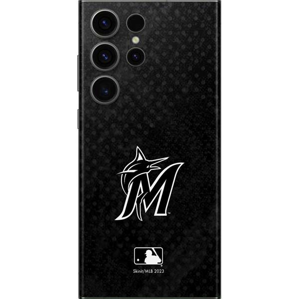 MLB Miami Marlins Dark Wash Galaxy Skins