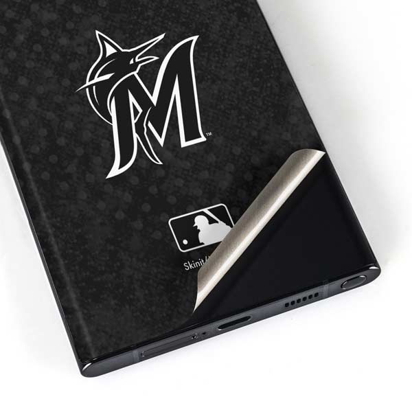 MLB Miami Marlins Dark Wash Galaxy Skins
