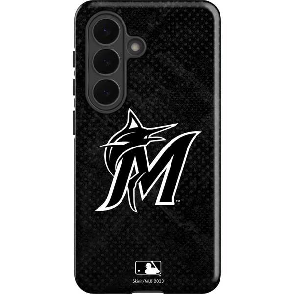 MLB Miami Marlins Dark Wash Galaxy S26 Plus Impact Case