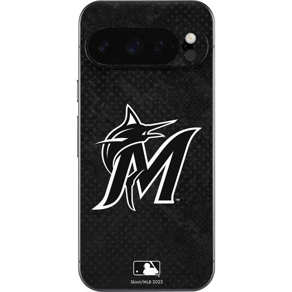 MLB Miami Marlins Dark Wash Google Pixel 10 Pro XL Skin