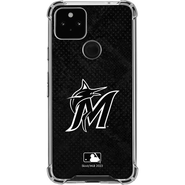 MLB Miami Marlins Dark Wash Pixel Cases