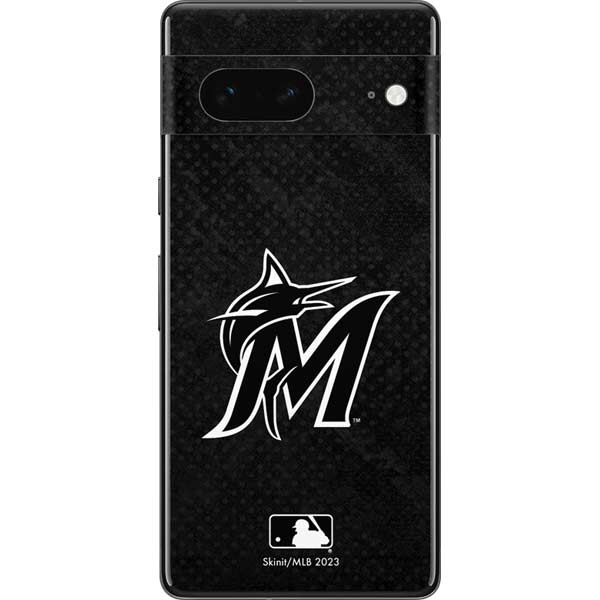 MLB Miami Marlins Dark Wash Pixel Skins