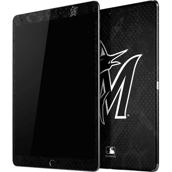 MLB Miami Marlins Dark Wash iPad Skins
