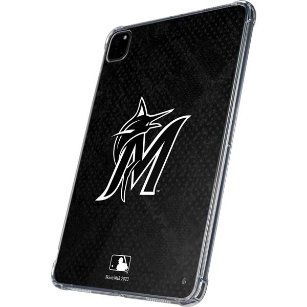 MLB Miami Marlins Dark Wash iPad Pro 11in (2024) Clear Case