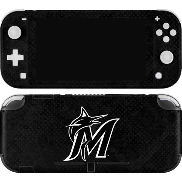 MLB Miami Marlins Dark Wash Nintendo Skins