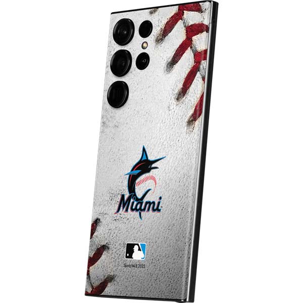 MLB Miami Marlins Game Ball Galaxy Skins