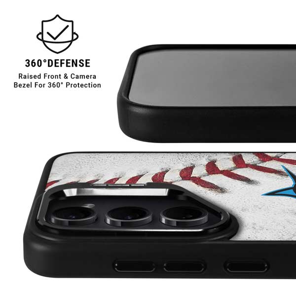 MLB Miami Marlins Game Ball Galaxy S26 Ultra Kickstand Case