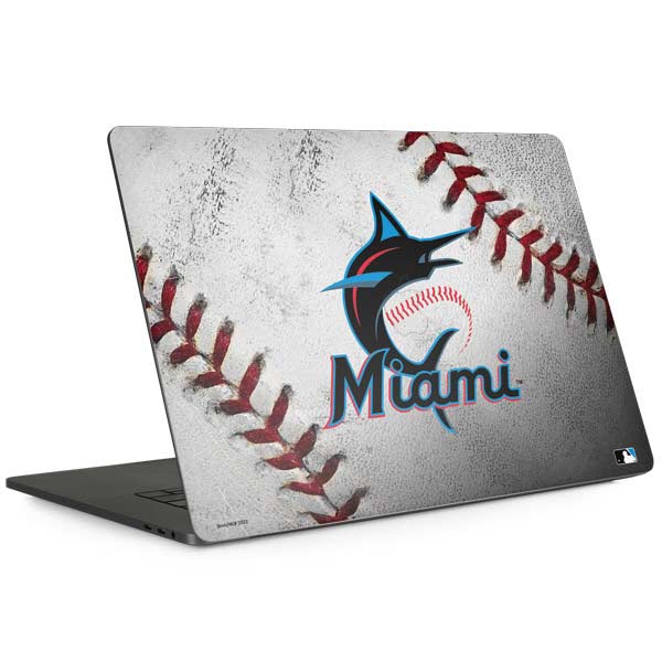 MLB Miami Marlins Game Ball MacBook Skins