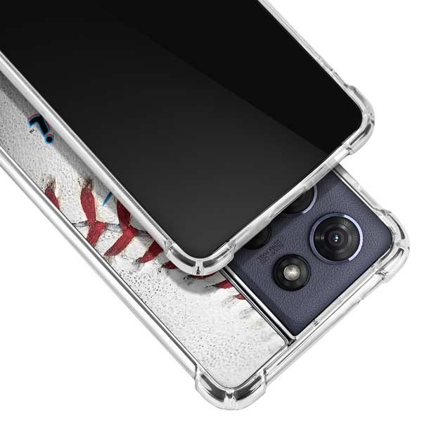 MLB Miami Marlins Game Ball Moto G Power 5G (2025) Clear Case
