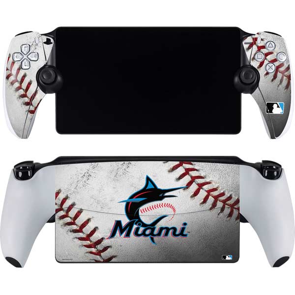 MLB Miami Marlins Game Ball PlayStation PS5 Skins