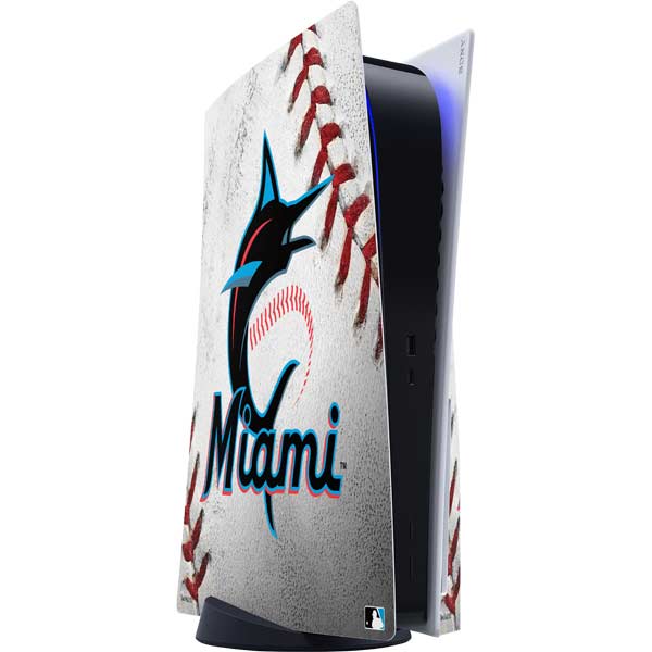 MLB Miami Marlins Game Ball PlayStation PS5 Skins