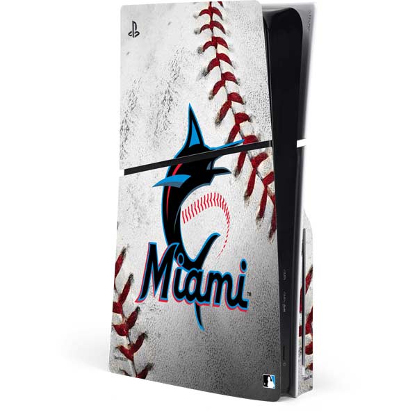MLB Miami Marlins Game Ball PlayStation PS5 Skins
