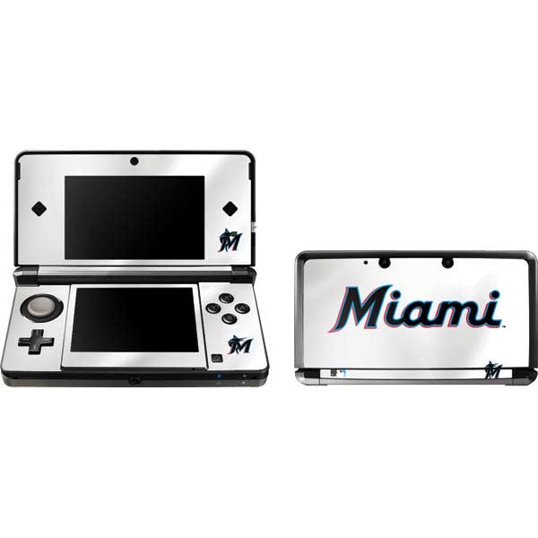 MLB Miami Marlins Home Jersey Nintendo Skins
