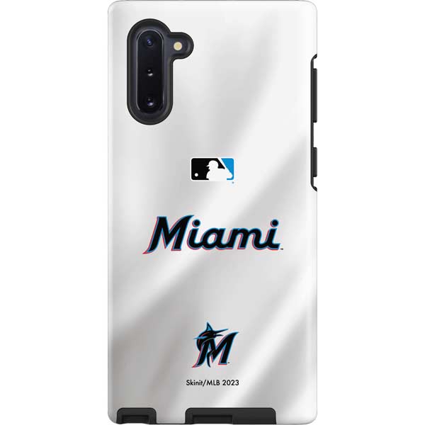 MLB Miami Marlins Home Jersey Galaxy Cases