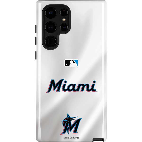 MLB Miami Marlins Home Jersey Galaxy Cases