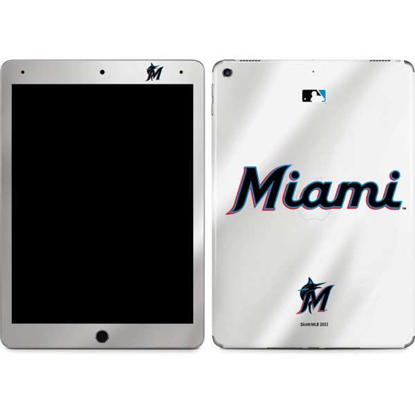 MLB Miami Marlins Home Jersey iPad Skins