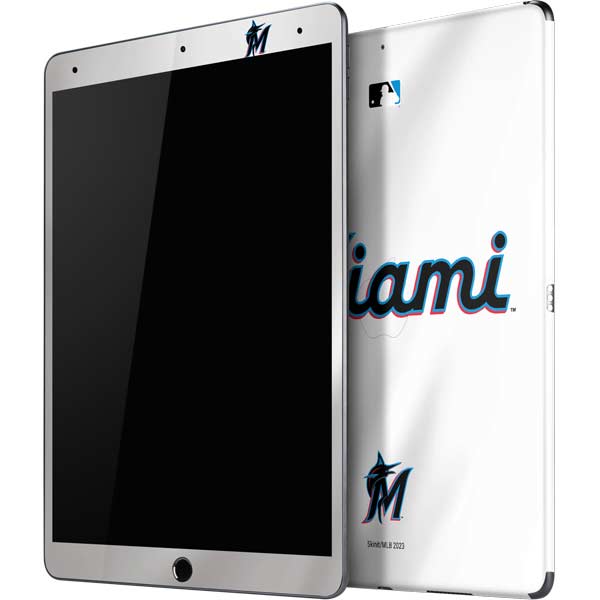 MLB Miami Marlins Home Jersey iPad Skins