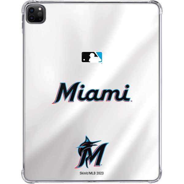 MLB Miami Marlins Home Jersey iPad Pro 11in (2024) Clear Case