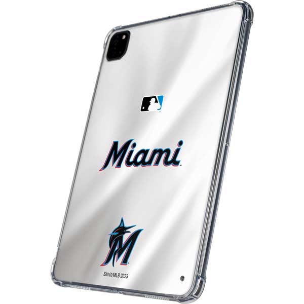 MLB Miami Marlins Home Jersey iPad Pro 11in (2024) Clear Case