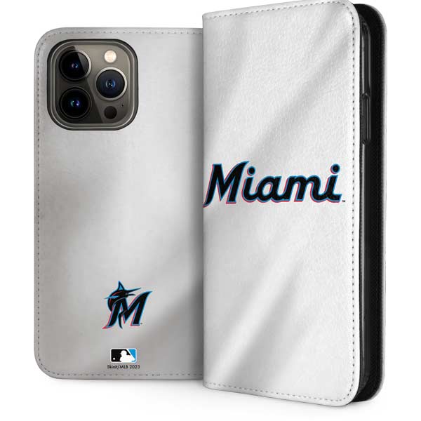 MLB Miami Marlins Home Jersey iPhone Cases