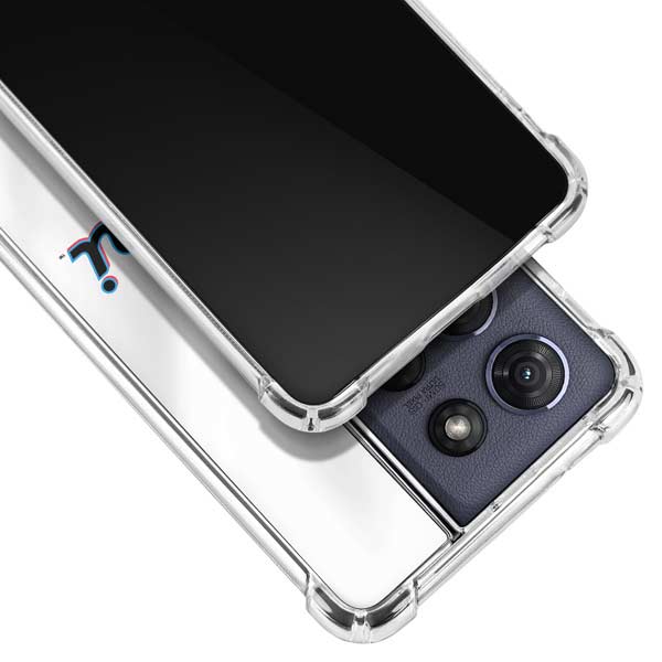 MLB Miami Marlins Home Jersey Moto G 5G (2025) Clear Case