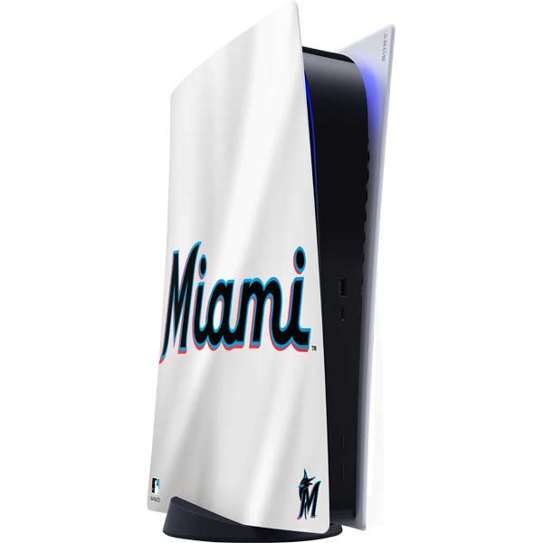 MLB Miami Marlins Home Jersey PlayStation PS5 Skins