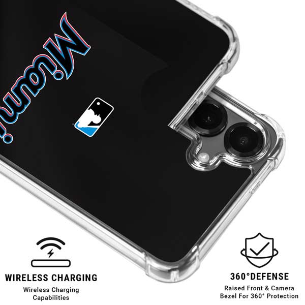 MLB Miami Marlins Jersey Alternate Galaxy S26 Clear Case