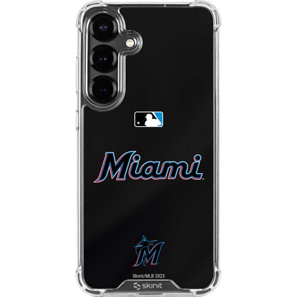 MLB Miami Marlins Jersey Alternate Galaxy S26 Plus Clear Case