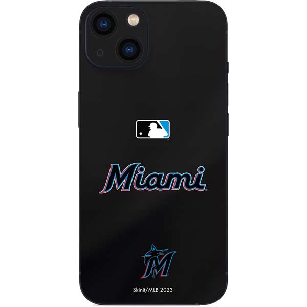 MLB Miami Marlins Jersey Alternate iPhone Skins