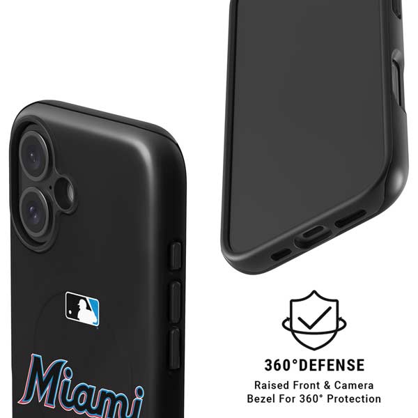 MLB Miami Marlins Jersey Alternate iPhone 16 Plus Magsafe Impact Case