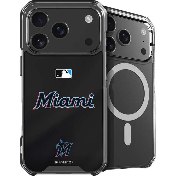 MLB Miami Marlins Jersey Alternate iPhone 17 Pro Max MagSafe Case