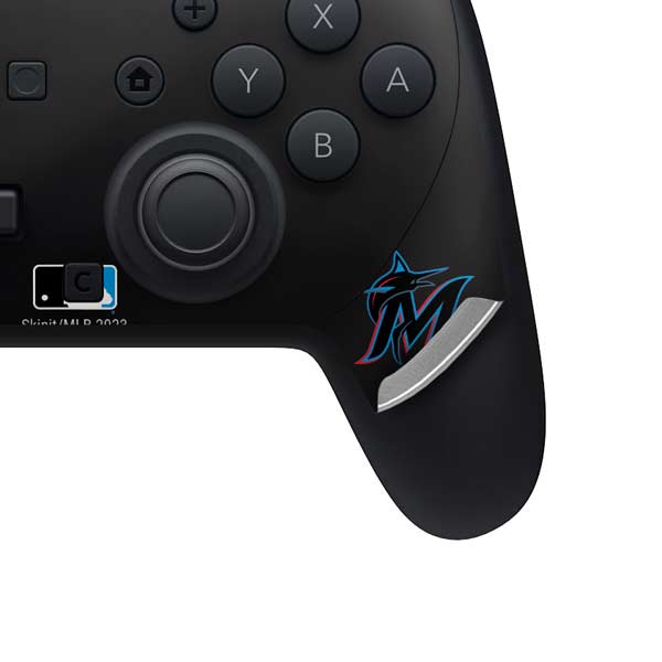 MLB Miami Marlins Jersey Alternate Nintendo Switch 2 (2025) Pro Controller Skin