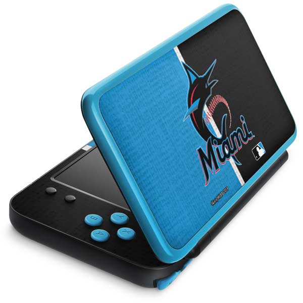 MLB Miami Marlins Split Nintendo Skins