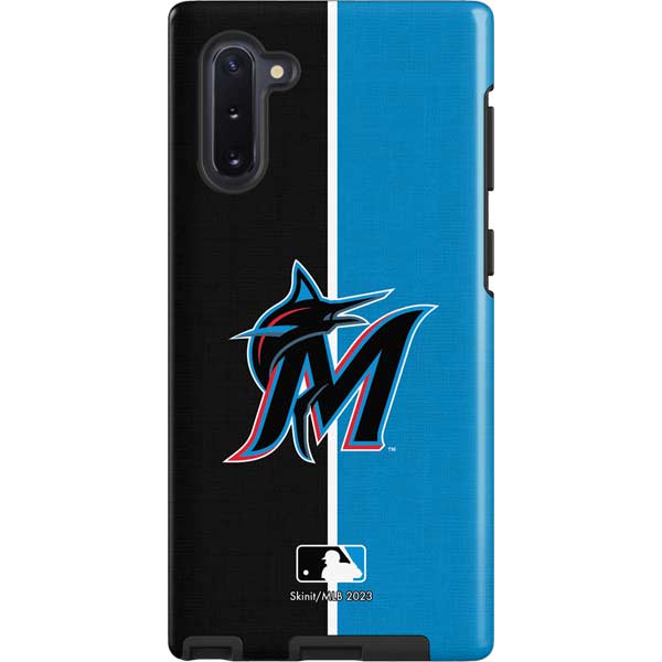 MLB Miami Marlins Split Galaxy Cases
