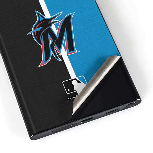 MLB Miami Marlins Split Galaxy Skins