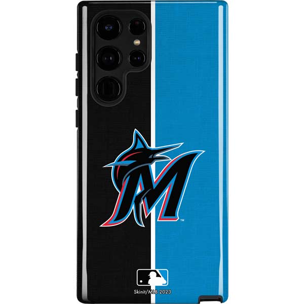 MLB Miami Marlins Split Galaxy Cases