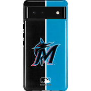 MLB Miami Marlins Split Pixel Cases
