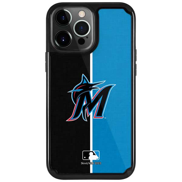 MLB Miami Marlins Split iPhone Cases