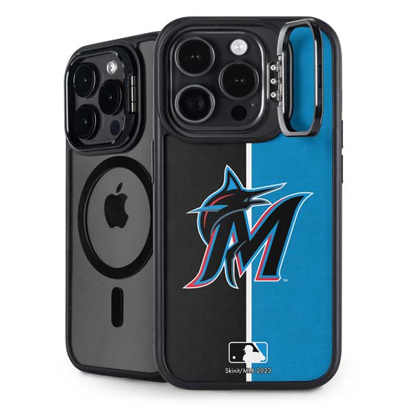 MLB Miami Marlins Split iPhone Cases