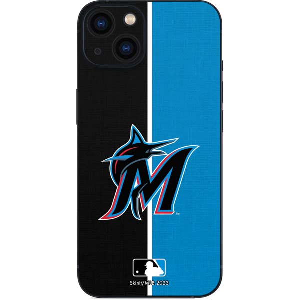MLB Miami Marlins Split iPhone Skins