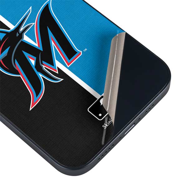 MLB Miami Marlins Split iPhone Skins