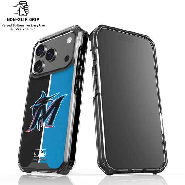 MLB Miami Marlins Split iPhone 17 Pro Max MagSafe Case