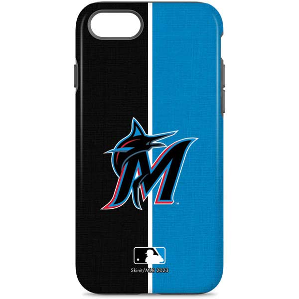 MLB Miami Marlins Split iPhone Cases
